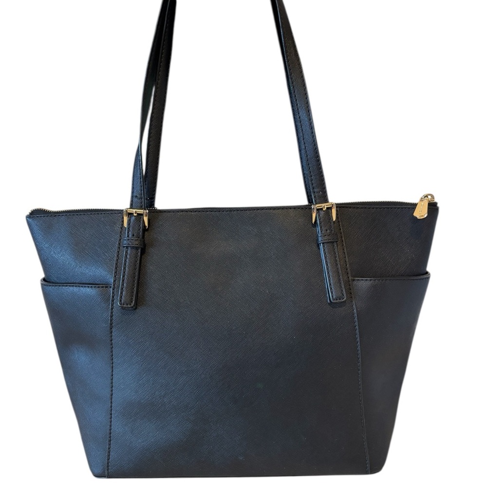 Michael Kors Black Saffiano Leather Tote Bag. - Picture 2 of 8